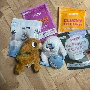 BarkBox toys and treats for small dogs